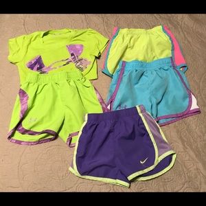 Girls lot 4t Nike , under armour